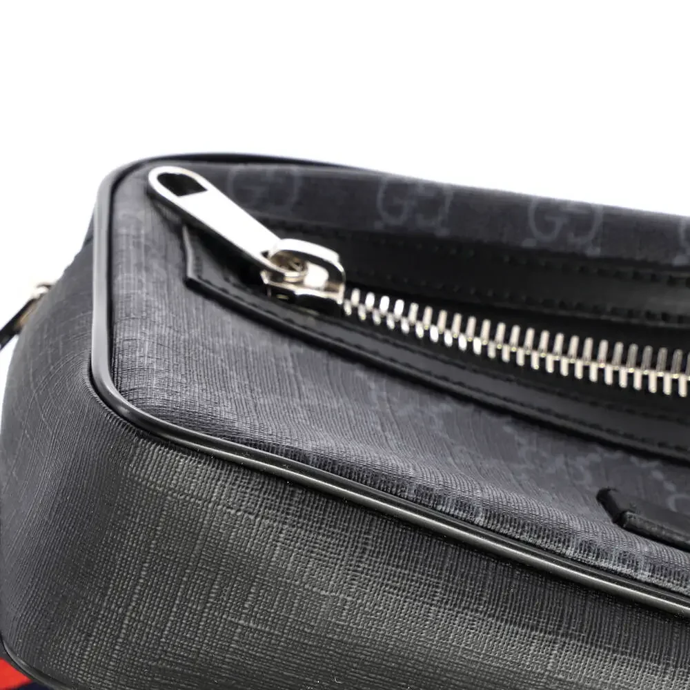 Gucci Soft Zip Belt Bag Gg Coated #245110G93B - Picture 7 of 8